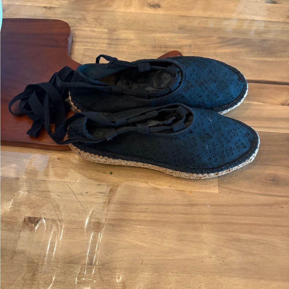 Black Espadrilles for Women